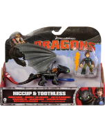 DREAMWORKS DRAGONS DRAGON RIDERS 2-PACK HICCUP & TOOTHLESS