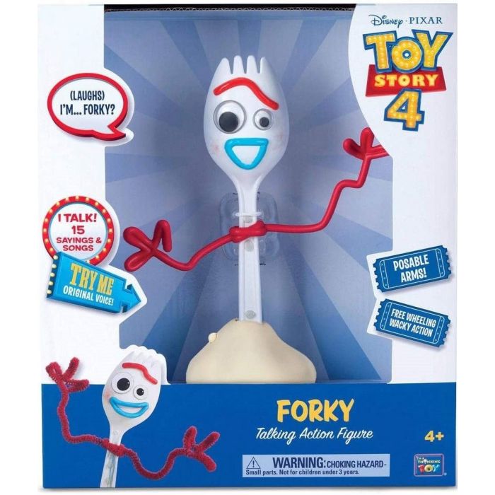 Dan the Pixar Fan: Toy Story 4: Forky Talking Action Figure (by