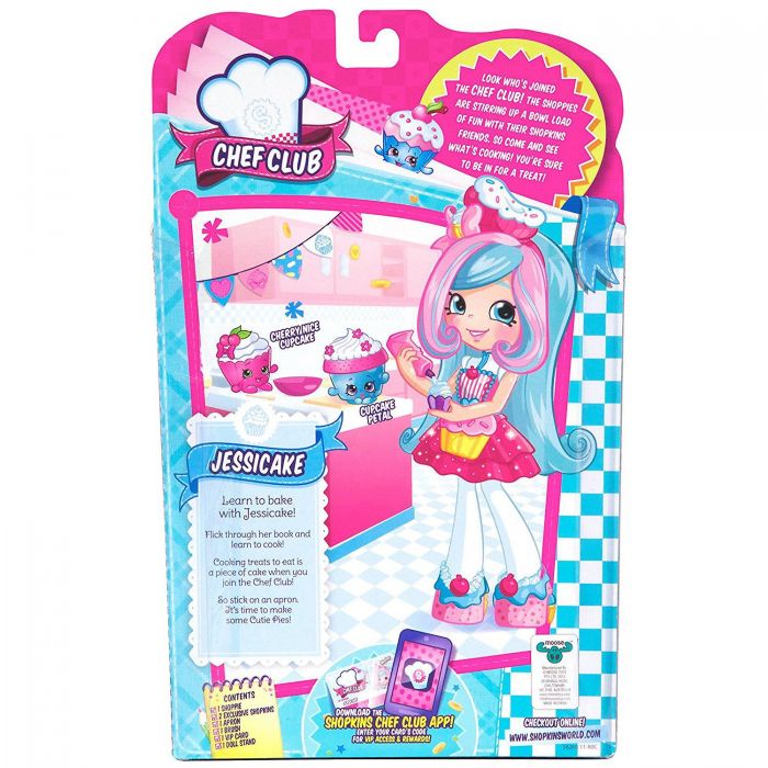 SHOPKINS SHOPPIES DOLL CHEF CLUB JESSICAKE