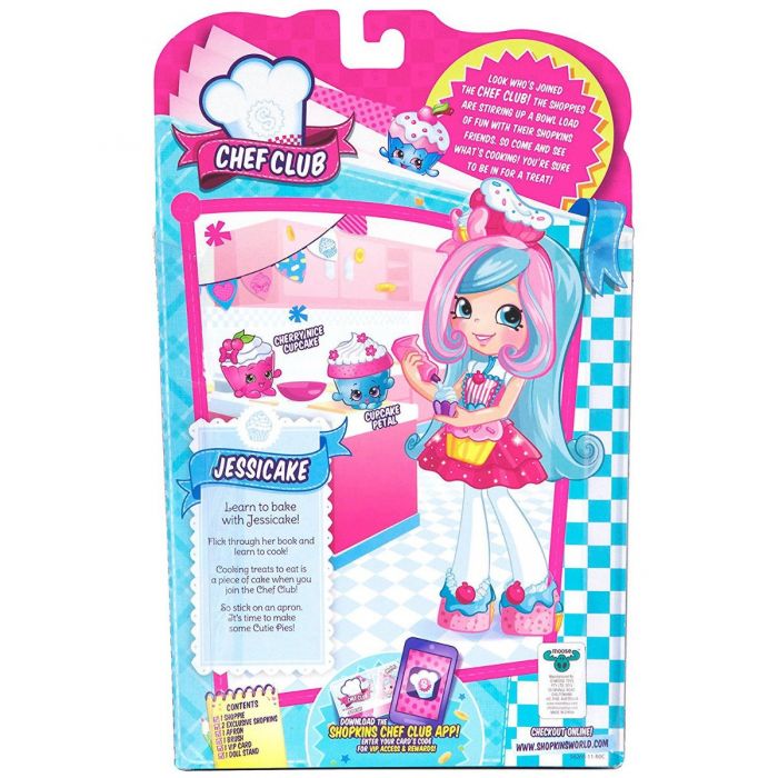 SHOPKINS SHOPPIES DOLLS CHEF CLUB COMPLETE SET