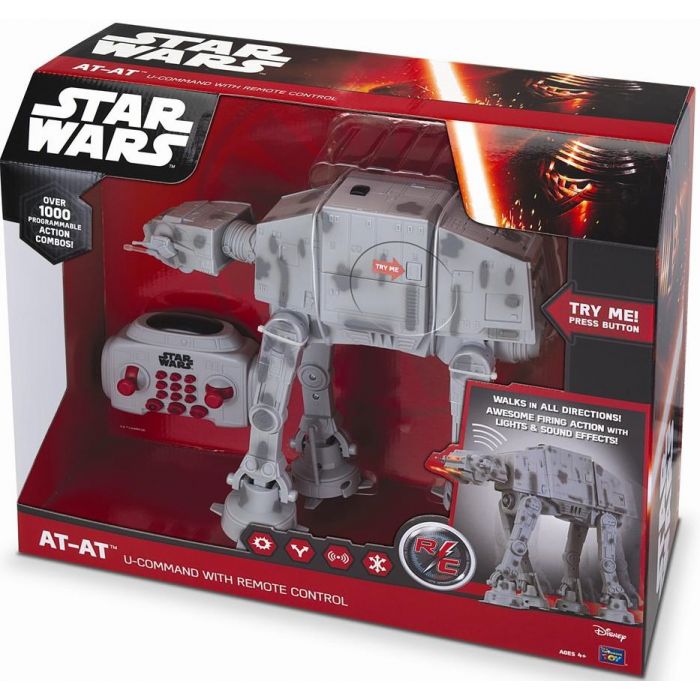 STAR WARS AT-AT U-COMMAND WITH REMOTE CONTROL