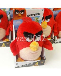 ANGRY BIRDS PLUSH 10" RED