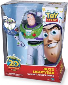 DISNEY TOY STORY 20TH ANNIVERSARY BUZZ LIGHTYEAR TALKING ACTION FIGURE