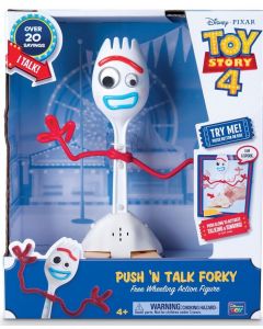 TOY STORY 4 DELUXE PUSH ‘N TALK FORKY Free Wheeling Action Figure