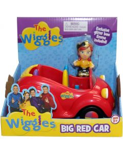 THE WIGGLES BIG RED CAR (Exclusive Glitter Bow Emma)