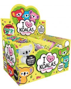 TOPPS I Love Koalas Cute Figures Display Box (12 Packets)