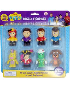 THE WIGGLES WIGGLY FIGURINES 8 PACK