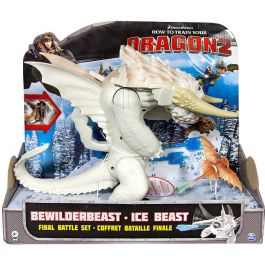 DREAMWORKS DRAGONS HTTYD2 BEWILDERBEAST ICE BEAST WHITE