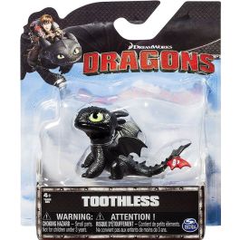 DREAMWORKS DRAGONS TOOTHLESS (SITTING) MINI DRAGON