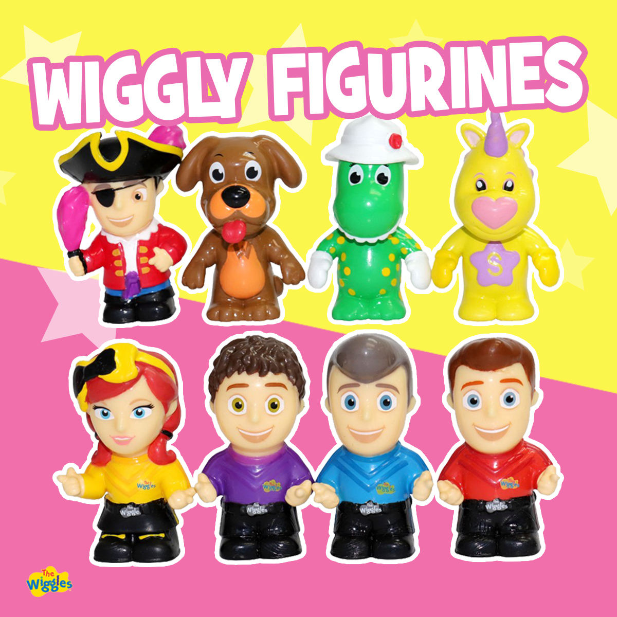 Wiggly Figurines 8 pack
